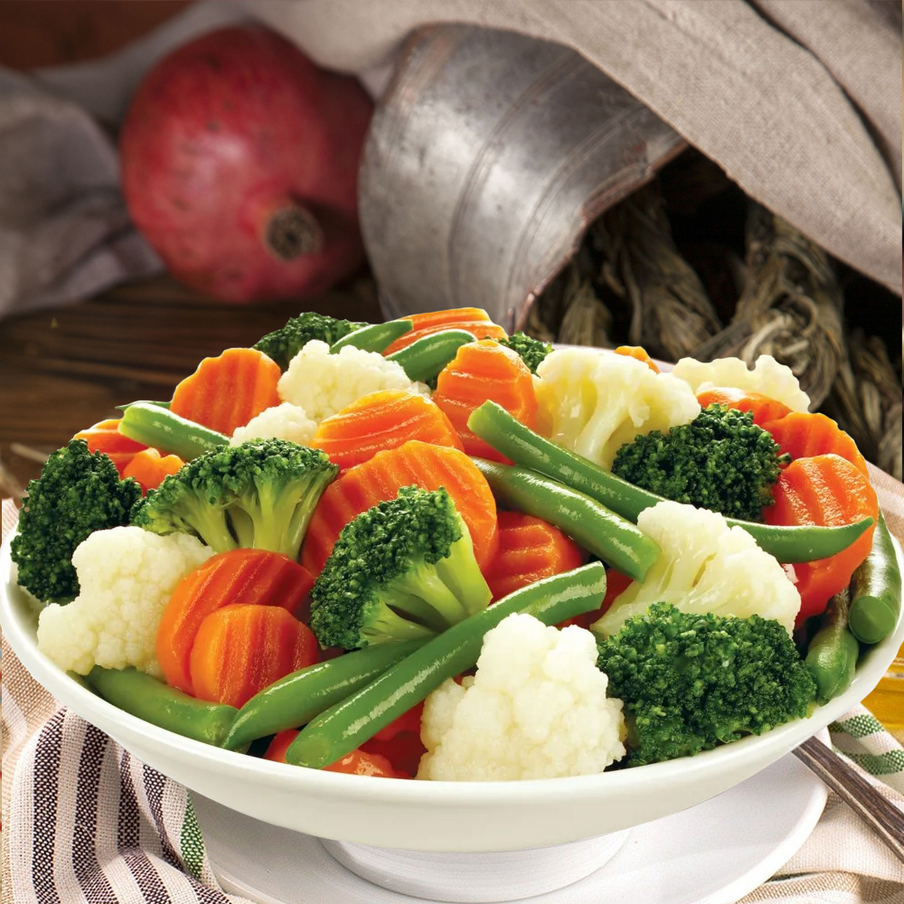 овощи на пару