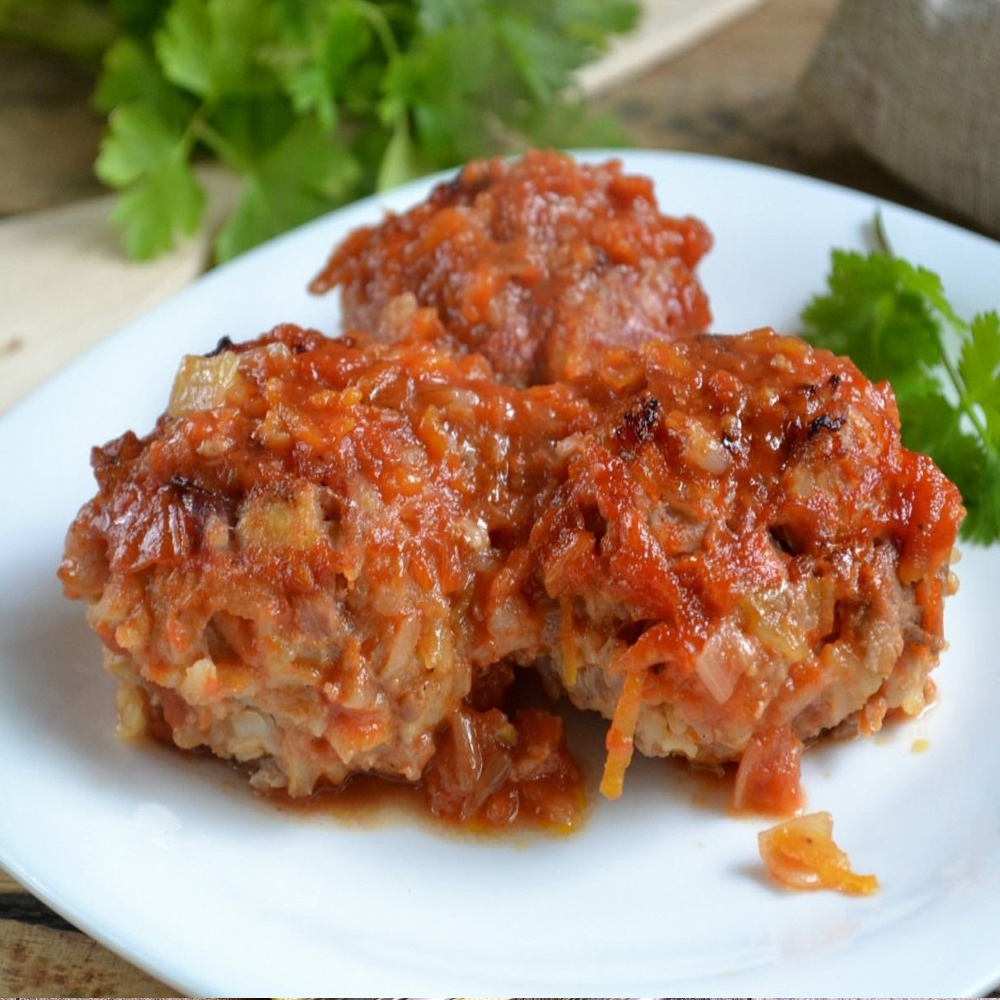 ёжик из говядины