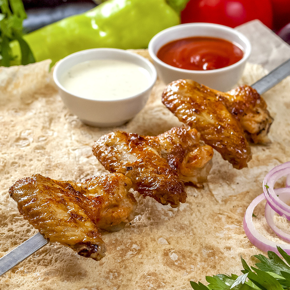 из куриных крыльев