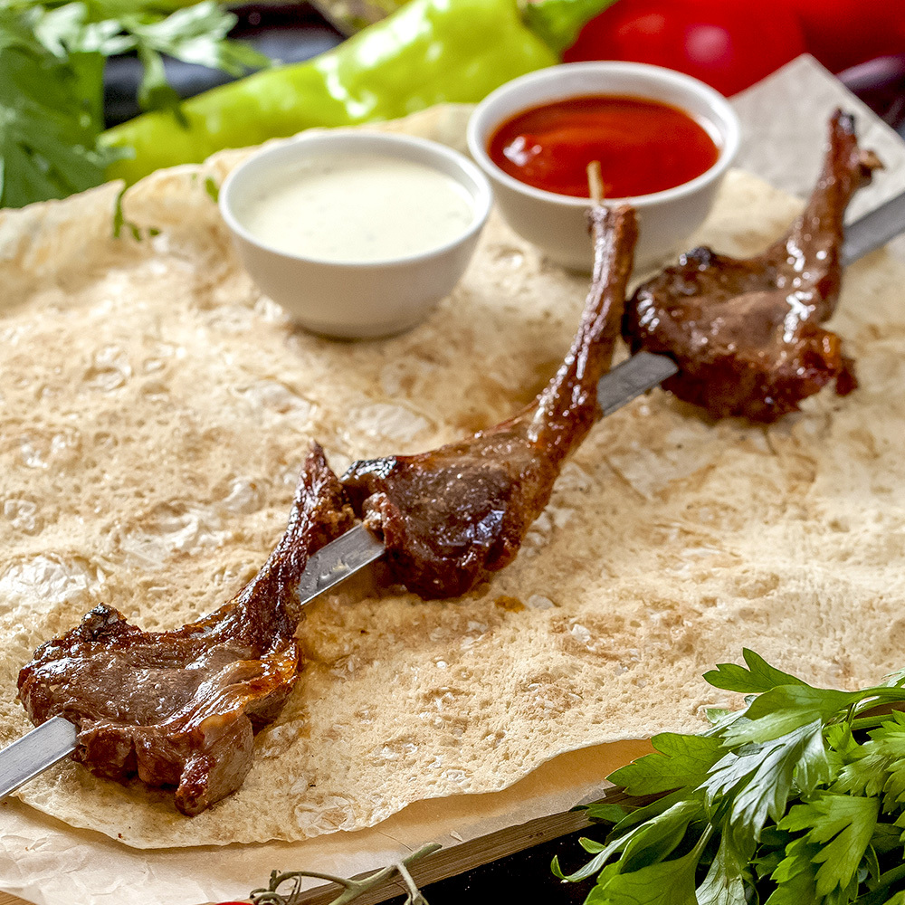 из бараньей корейки